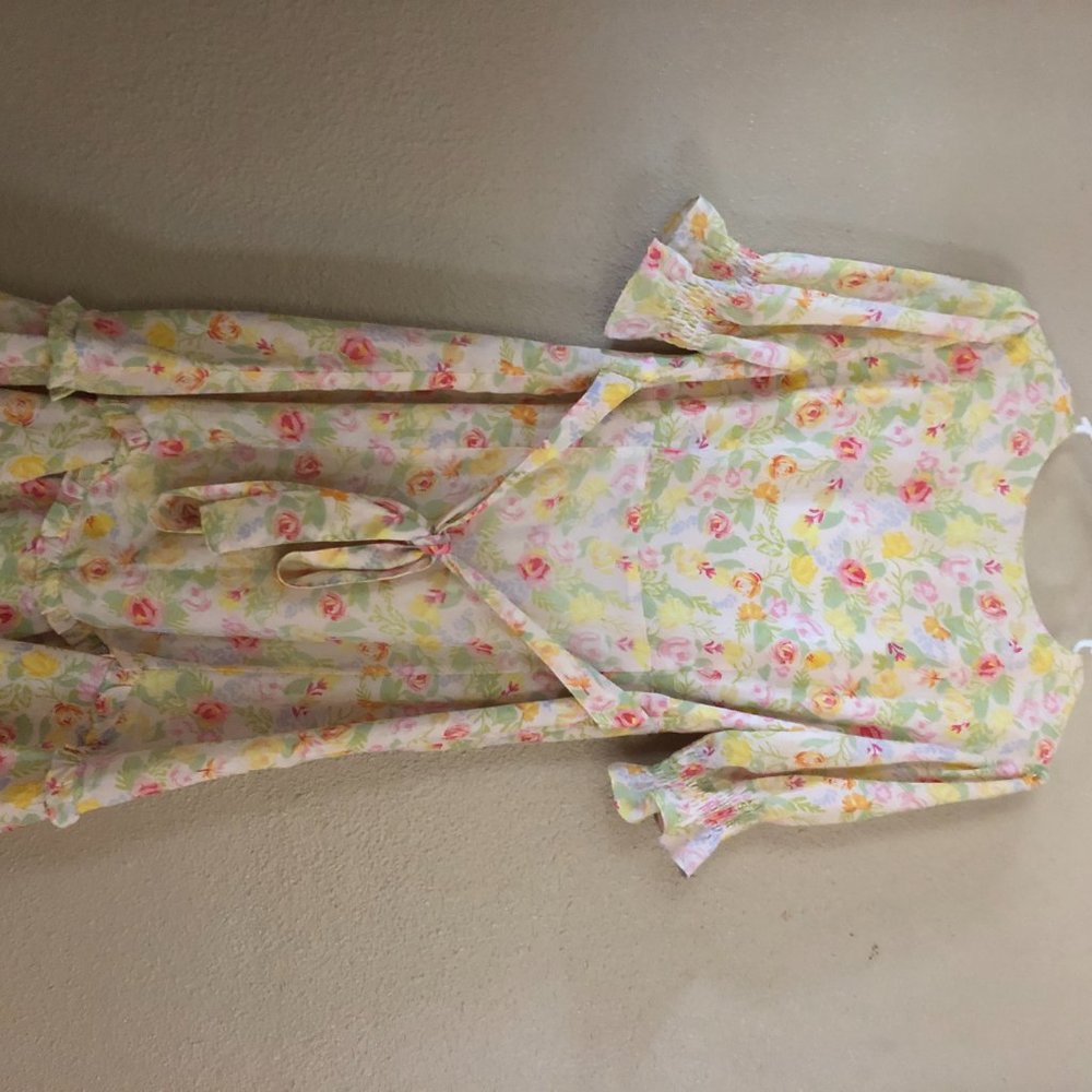 Midi Vintage Floral Dress - Picture 2 of 2